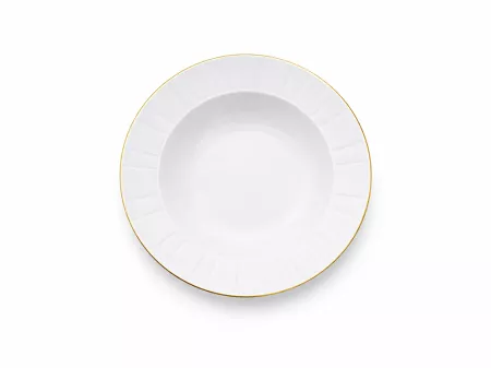 Talerz głęboki 23 cm Ćmielów - Oktawa 3610 Złota Linia