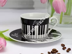 Filiżanka ze spodkiem 0,22 L Omel - Chopin 31.CHOP.FSD-FOR