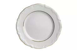 Talerz płytki 25 cm Chodzież - Maria Teresa ZŁOTA LINIA B014