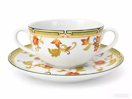 Bulionówka ze spodkiem 0,3 L / 15 cm  Bogucice - Jesień / Autumn 156