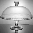 Patera na nodze 32 cm z kloszem Pasabahce - Patisserie 1D.PAT.95200
