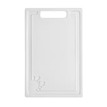 Deska do krojenia antypoślizgowa 31,5 x 20 cm Altom Design  - Splash Biała 07.AK.2025