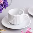 Filiżanka sztaplowana ze spodkiem 0,22 L / 16 cm Lubiana - Daisy