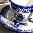 Filiżanka ze spodkiem 0,22 L / 14 cm Bolesławiec - Altmańska Polana gat. I