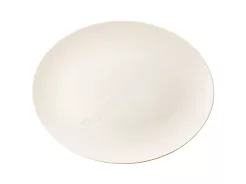 Półmisek owalny 31 cm (gładki) Rinart - Banquet ecru