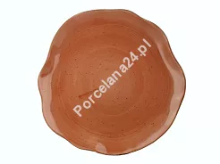 Talerz płytki 28 cm Lubiana - Stone Age / Ceglasty