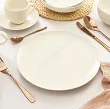 Serwis obiadowo-kawowy na 6 osób (42el.) Bogucice - Base Cream 1232