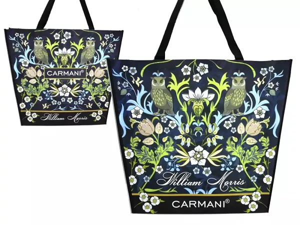 Torba na ramię 46x38x11 cm Carmani - William Morris 33.021-9028 Torba na ramię 46x38x11 cm Carmani - William Morris 33.021-9028