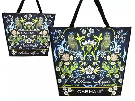 Torba na ramię 46x38x11 cm Carmani - William Morris 33.021-9028