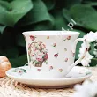 Filiżanka ze spodkiem 0,25 L Duo - Piwonie 15.PIW.FS25