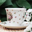 Filiżanka ze spodkiem 0,25 L Duo - Piwonie 15.PIW.FS25