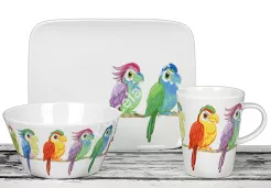 Garnitur śniadaniowy (3e) Karolina - Trendy S-02014259 PAPUGI