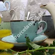 Filiżanka ze spodkiem 0,3 L / 16 cm Bogucice - Alumina Cottage Tiffany 1093