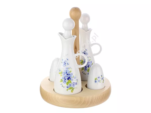 Komplet do przypraw (5el) Lubiana - 7218 Niezapominajka Komplet do przypraw (5el) Lubiana - 7218 Niezapominajka