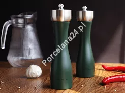 Zestaw młynków ręcznych do soli / pieprzu 21 cm Karl Hausmann - Zielony 6.MŁ.8124