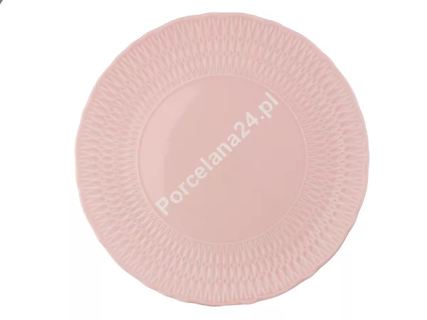 Talerz płytki 28 cm Ćmielów - Sofia LB07 Różowy Talerz płytki 28 cm Ćmielów - Sofia LB07 Różowy