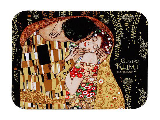 Podkładka pod mysz 18x22 cm Carmani - Gustav Klimt The Kiss 022-0300 Podkładka pod mysz 18x22 cm Carmani - Gustav Klimt The Kiss 022-0300