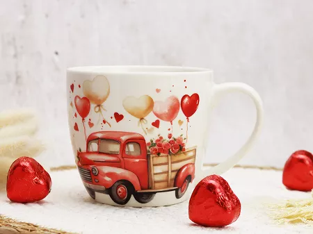 Kubek 0,46 L Duo - Samochód 15.SAM.K46