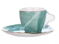 Filiżanka ze spodkiem 0,25 L / 17 cm Lubiana - Stone Age / Morski