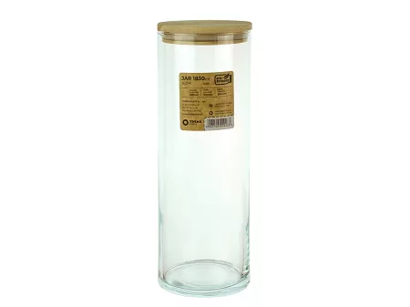 Pojemnik szklany 1830 ml Trend Glass - Eco Storage 44.TG-35588EC