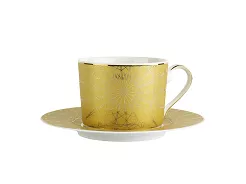 Filiżanka ze spodkiem 0,25 L / 15,7 cm Ćmielów - Jenny Solaris Gold