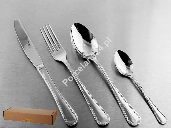 Komplet sztućców 24 cz. na 6 sób Pintinox 1929 - Filet (2.5 mm) ECObox 23.FIL.K24 Komplet sztućców 24 cz. na 6 sób Pintinox 1929 - Filet (2.5 mm) ECObox 23.FIL.K24