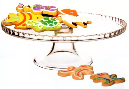 Patera na nodze 32 cm (rant góra) Pasabahce - Patisserie 1D.PAT.95117G