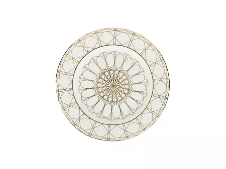 Talerz deserowy 19 cm Ćmielów - Jenny Solaris White