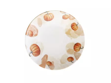 Talerz głęboki 22 cm Lubiana - Vanilla Be My Pumpkin 9203