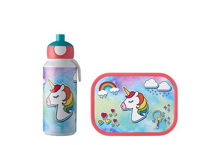 Zestaw lunchbox z bidonem Mepal - Campus Unicorn 7234