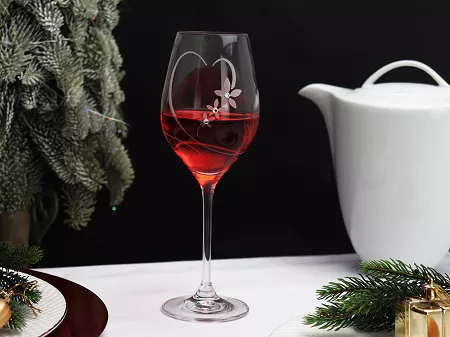 Kpl. kieliszków do wina białego 360 ml (2szt) Mati - Serca 21.100-0360