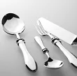 Komplet sztućców 67 szt. dla 11 osób Gerlach - Sztućce Retro 21A - wysoki połysk (luz)
