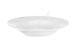 Talerz głęboki 22,5 cm Pułaski Chodzież - Yvonne W017 ROSE