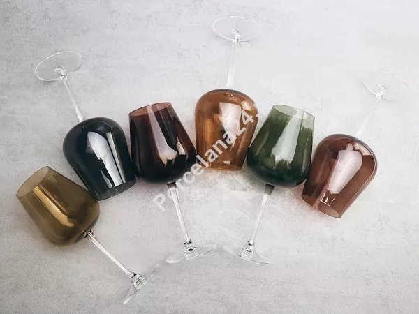 Kpl. kieliszków do wina 540 ml (6 szt.) Bohemia - Ardea Smokey 101303 Kpl. kieliszków do wina 540 ml (6 szt.) Bohemia - Ardea Smokey 101303