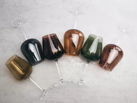 Kpl. kieliszków do wina 540 ml (6 szt.) Bohemia - Ardea Smokey 101303