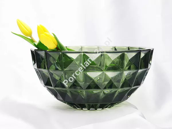 Misa 28 cm Bohemia - DIAMOND SMOKEY GREEN 4SB.DISG.114846 Misa 28 cm Bohemia - DIAMOND SMOKEY GREEN 4SB.DISG.114846