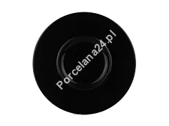 Talerz płytki 27 cm (do pasty, do deseru) Lubiana - Muza Czarna