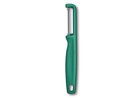 Obieraczka pionowa 16 cm Victorinox - Zielona ząbkowane ostrze V.AK.6.0943.4