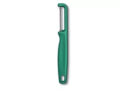 Obieraczka pionowa 16 cm Victorinox - Zielona ząbkowane ostrze V.AK.6.0943.4