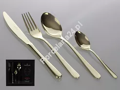 Komplet sztućców 24 cz. na 6 osób Zwieger - Vesper Gold 1Z.VEG.K24