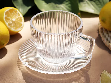 Filiżanka ze spodkiem 0,25 L Altom Design - Selena 07.SEL.0466