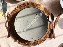 Talerz płytki 28 cm Bogucice - Alumina Cottage Jeans 1221