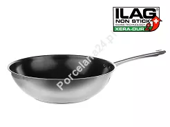 Wok stalowy z powłoką ceramiczną 28 cm Gerlach - Solid Lite 344R