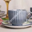 Filiżanka ze spodkiem 0,2 L / 14,5 cm Lubiana - Daisy 9144