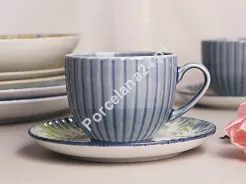 Filiżanka ze spodkiem 0,2 L / 14,5 cm Lubiana - Daisy 9144