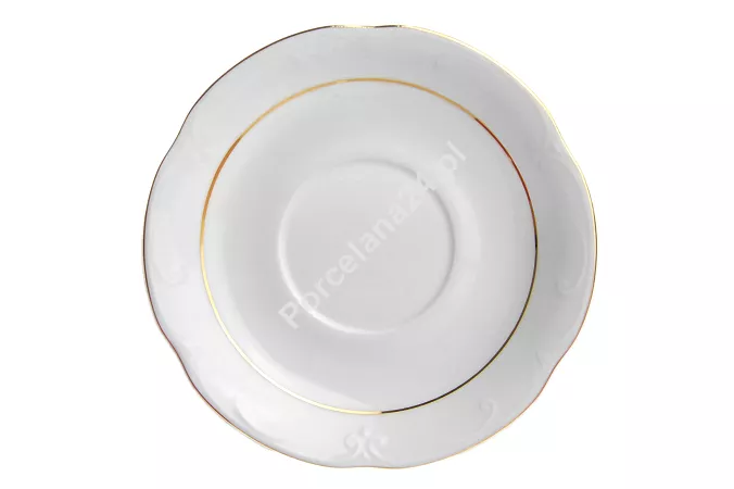 Spodek 15,5 cm Chodzież - Kamelia B014 ZŁOTA LINIA Spodek 15,5 cm Chodzież - Kamelia B014 ZŁOTA LINIA
