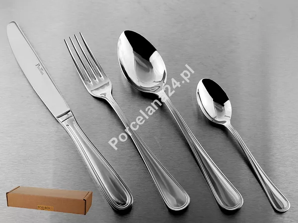 Komplet sztućców 24 cz. na 6 osób Pintinox 1929 - Sirio (2.5 mm) ECObox 23.SIR.K24 Komplet sztućców 24 cz. na 6 osób Pintinox 1929 - Sirio (2.5 mm) ECObox 23.SIR.K24