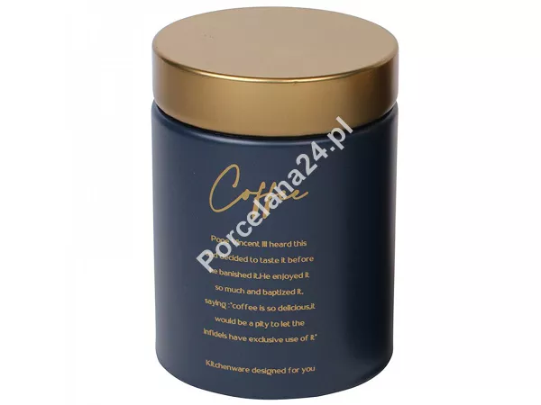 Puszka 15 cm Altom Design - Granatowy Coffee 07.PUSZ.8439 Puszka 15 cm Altom Design - Granatowy Coffee 07.PUSZ.8439