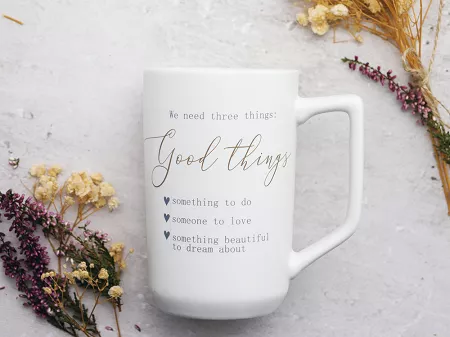 Kubek prosty 0,55 L Altom Design - Good Things 07.KP.3023