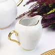 Garnitur do kawy na 6 osób (21 el.) Porcel - Premium Gold